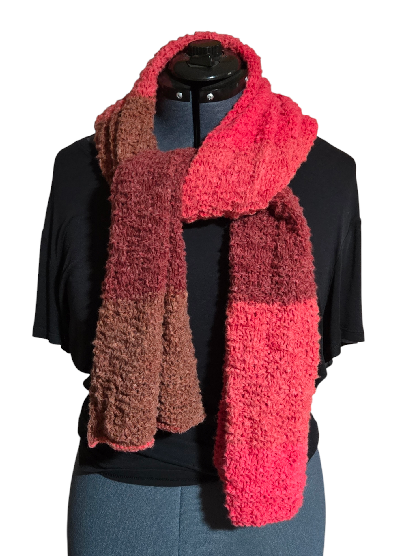 Textured oversized scarf