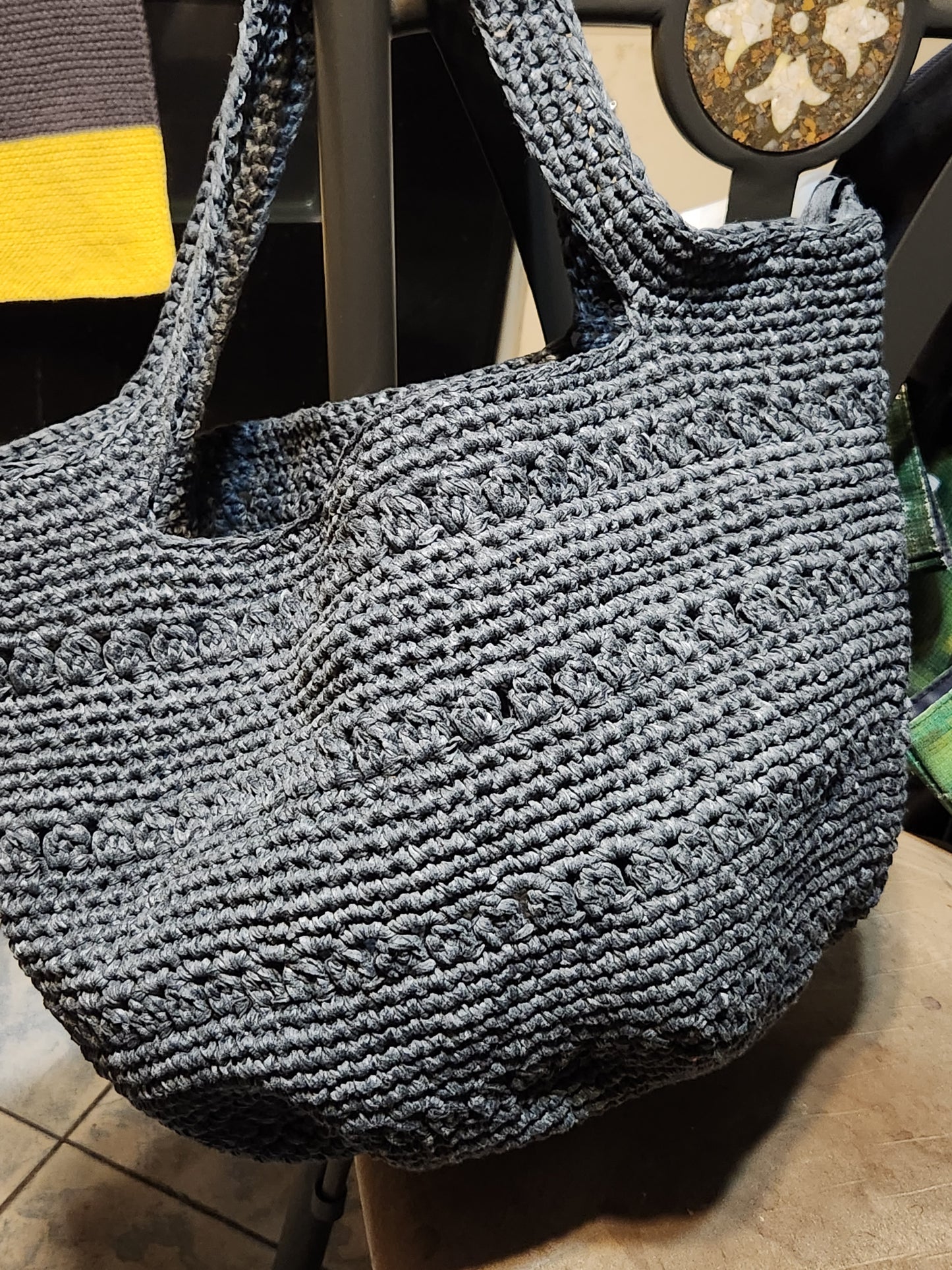 Crocheted Tote Bag