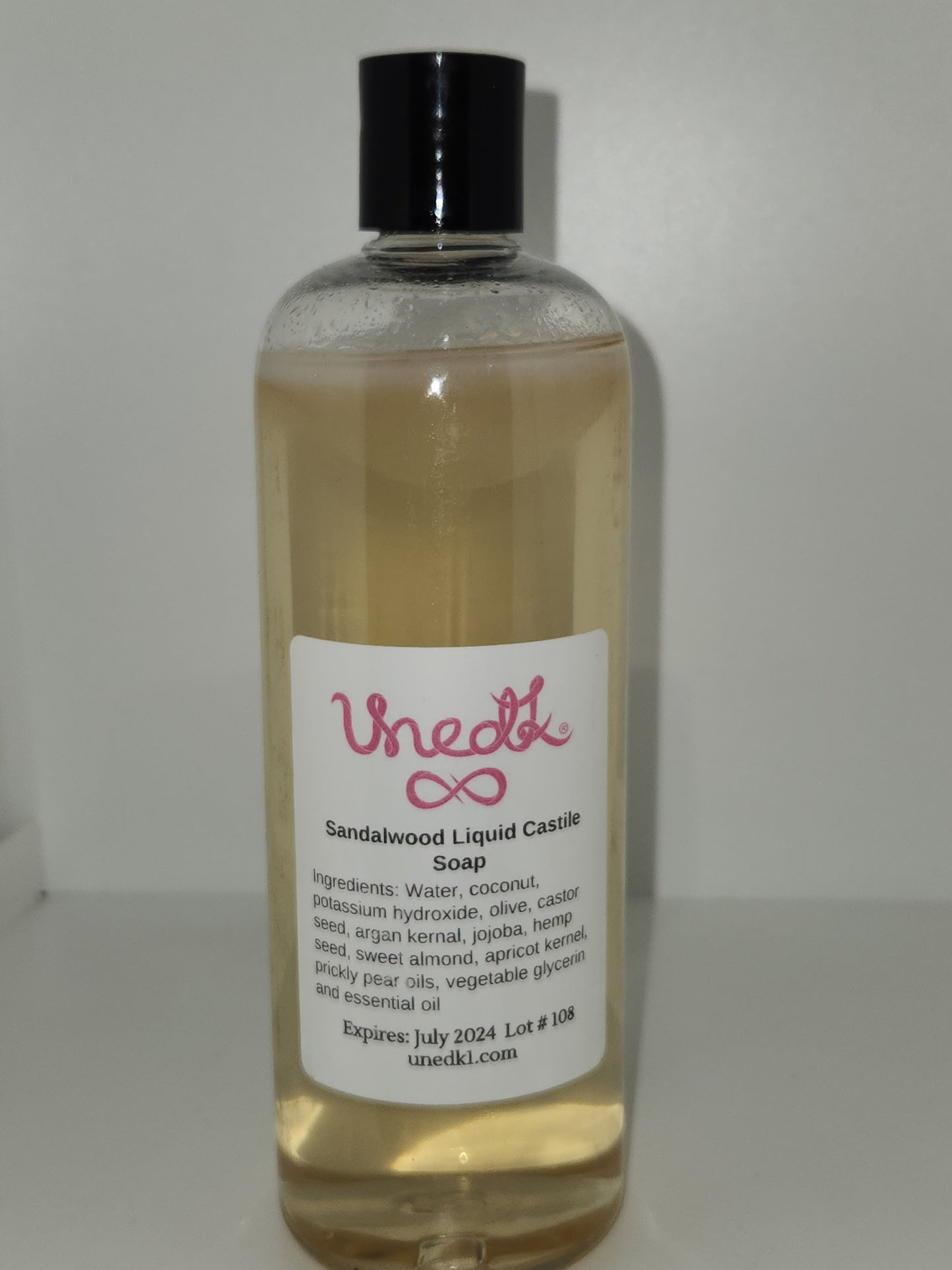 Liquid Castile Soap 16 oz