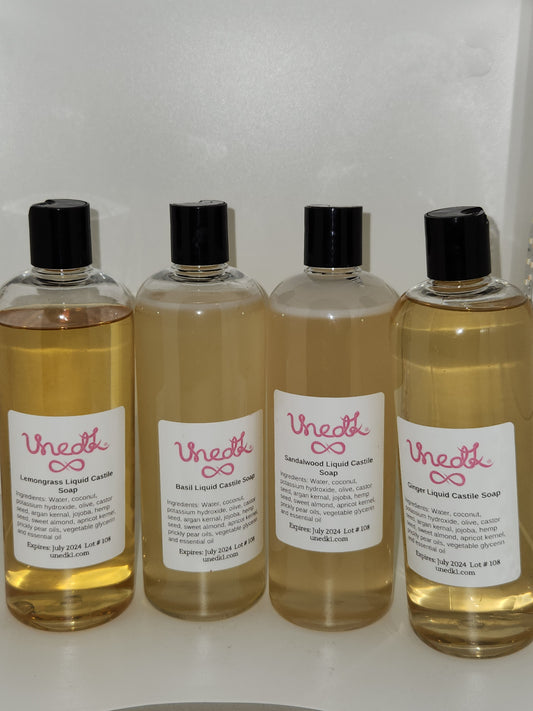 Liquid Castile Soap 16 oz