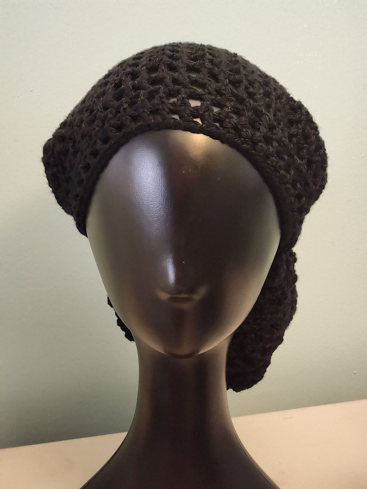 Crocheted headwrap