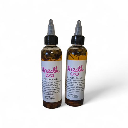 18 Herbal Infused Hair oil