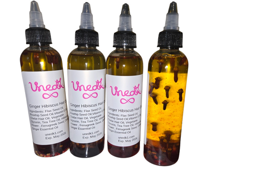 Ginger Hibiscus Hair Oil