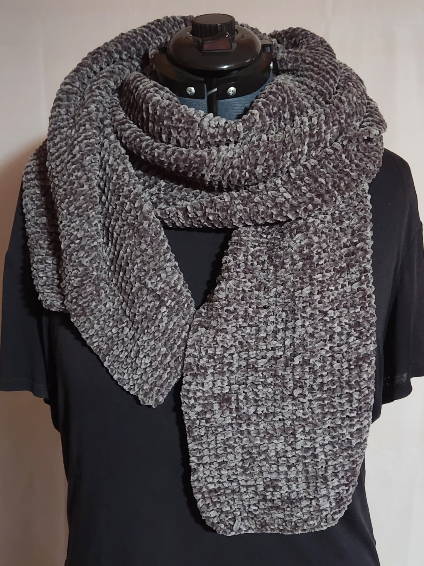 Oversized Grey Scarf